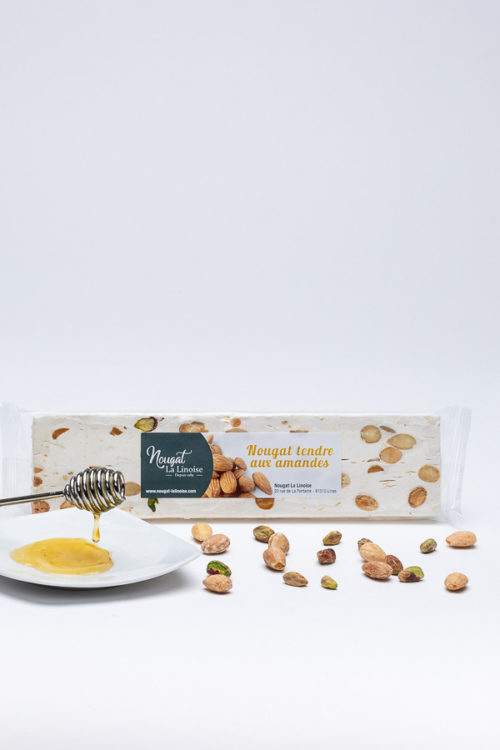 Soft honey nougat with almonds and pistachios - Klara`s Life