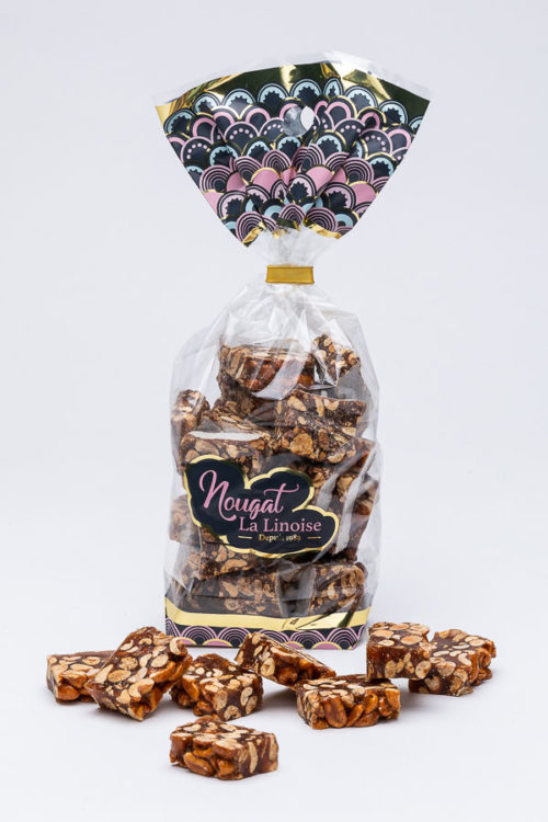 Nougats tendres 15% amandes - sachet de 200g